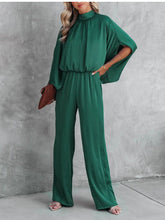 Load image into Gallery viewer, O-neck Casual Jumpsuit Wide Leg Loose Jumpsuits