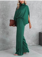 Load image into Gallery viewer, O-neck Casual Jumpsuit Wide Leg Loose Jumpsuits